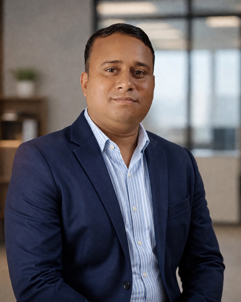 Portrait of Rajveer Singh, Co-Founder & Head of Operations at PharmaStaffX